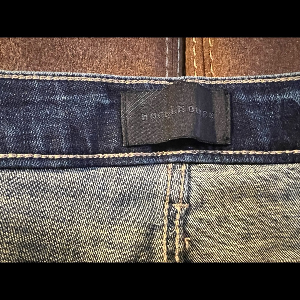 Buckle Black Ankle Skinny Jean - Picture 6 of 8